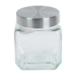 Hot SIMPLY Pot en verre couvercle inox