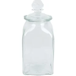 Clearance SIMPLY Pot fleur en verre 10x10x23cm