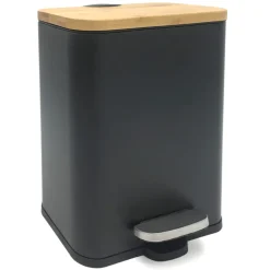 Online URBANIST Poubelle 5 litres bambou noire