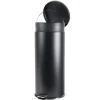 Discount HOME ESSENTIALS Poubelle a pedale 30l noir