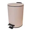 Clearance BATHROOM COLLECTION Poubelle de sdb 3l rose soft