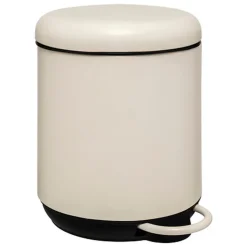 Discount FIVE Poubelle sdb 5l duo ivoire