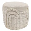 Hot PURE HARMONY Pouf arch d40x30cm creme