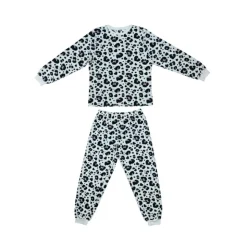 Pyjama femme polaire leopard