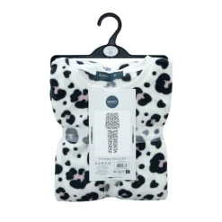 Pyjama femme polaire leopard