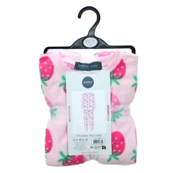 Online Pyjama fille polaire fraise