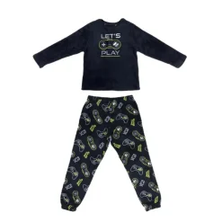 Hot Pyjama garcon polaire let's play