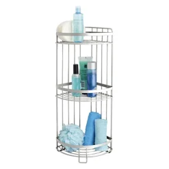 Outlet ORGANIZED BATHROOM Rangement d'angle 3 niveaux