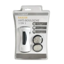 HOUSE PROUD Rasoir anti-bouloches 3 en 1