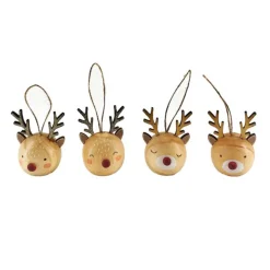 New Renne en bois a suspendre