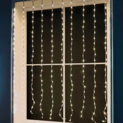 Sale Rideau 240 led cascade - blanc c