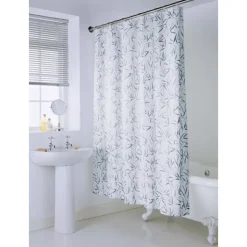 Discount ORGANIZED BATHROOM Rideau de douche bambou