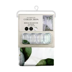 Hot BATHROOM COLLECTION Rideau de douche feuillage