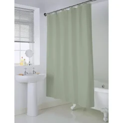 Best SIMPLY Rideau de douche polyester vert
