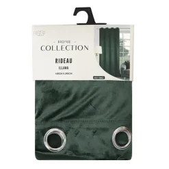 Sale HOME COLLECTION Rideau illana 140x240cm velours