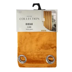 Sale HOME COLLECTION Rideau illana 140x240cm velours