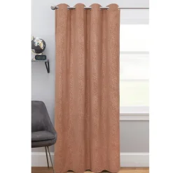 Online Rideau velours coteles feuilles