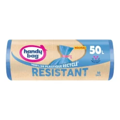 Best HANDY BAG Sac poubelle x10 50l