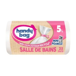 Outlet HANDY BAG Sacs poubelle 5l x25 liens