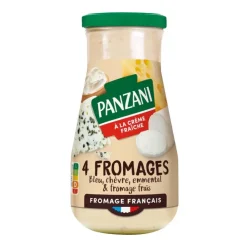Hot PANZANI Sauce 4 fromages 370g