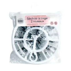 Discount SIMPLY Sechoir a sous vetement 2 niveau