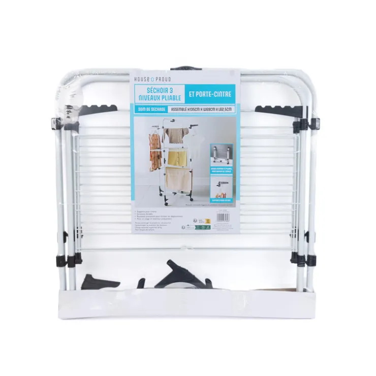 Sale HOUSE PROUD Sechoir tour 3 etages pliable 30