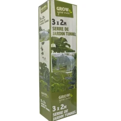 Sale GROW YOUR OWN Serre de jardin 2x3m tube