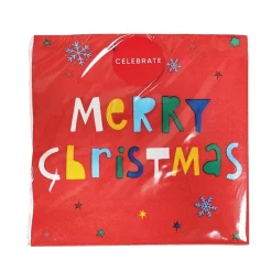 Online Serviettes 33x33cm x20 merry chr