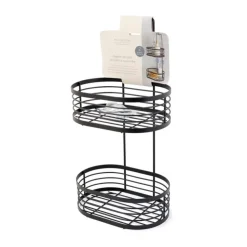 Sale ORGANIZED BATHROOM Serviteur de douche noir