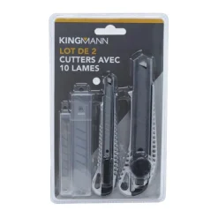 Online Set 2 cutters + 10 lames