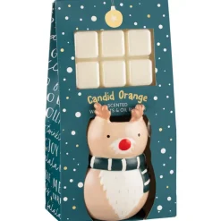 LA FABRIQUE DE PAIN D'EPICE Set bruleur et cire noel