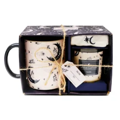 Sale Set cocooning- mug bougie et cha