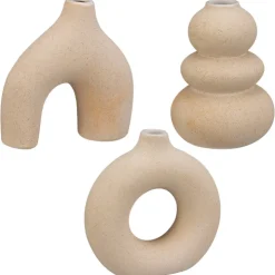 Hot NATURAL HOME Set de 3 vases