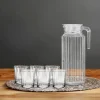 SIMPLY Set de 6 verre et un pichet en v