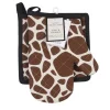 Outlet KITCHEN COLLECTION Set de gant et manique girafe