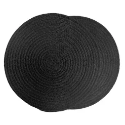 Online KITCHEN COLLECTION Set de table rond tisse coton x2