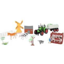 Best Set ferme et vehicule 15 pcs