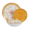 SIMPLY SUMMER Set vaiselles 12 pcs motif flora