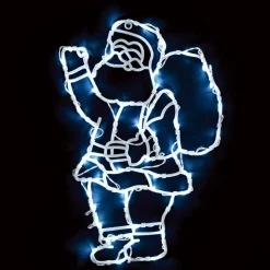 Online Silhouette dAinterieur pere noel