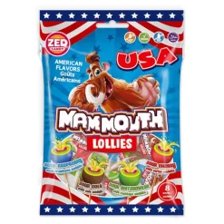 New ZED CANDY Sucettes mammouth 160g