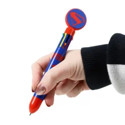 Sale SUPERMAN stylo 8 couleurs