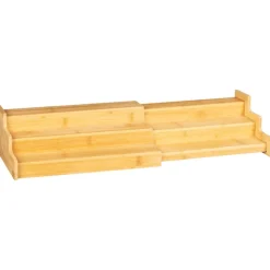 Discount THE ORGANIZED KITCHEN Support epice bambou 3 niv exten
