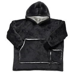 Sale Sweat plaid chauffant gris