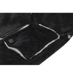 Sale Sweat plaid chauffant gris