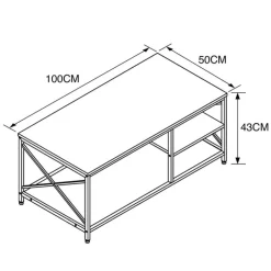 Hot KANSAS Table basse