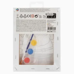 New MOXY Tableau noel a peindre 20x15cm