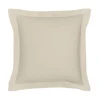 Taie d'oreiller 63x63 coton beig