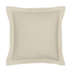 Taie d'oreiller 63x63 coton beig