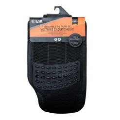 Best CAR ESSENTIALS Tapis de voiture 4 pieces