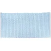 New TENDANCE Tapis microfibre/coton bleu